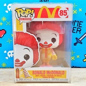 Funko PoP Ad Icons Ronald Mcdonald #85 McDonald's Vinyl Figure + Protector
